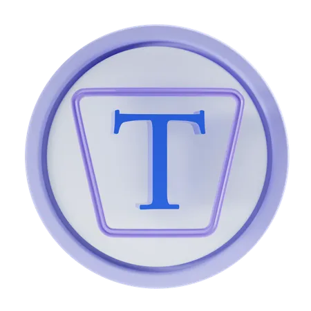 Area Type Tool  3D Icon