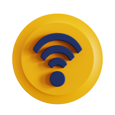 Área wi-fi  3D Icon