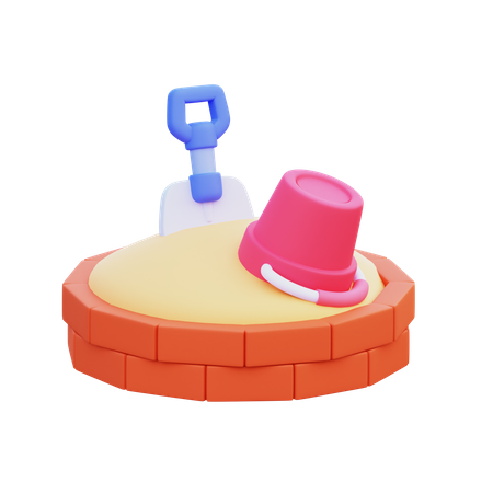 Areia  3D Icon