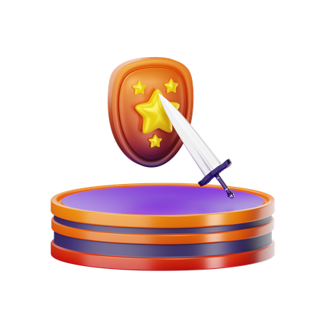 Arena  3D Icon