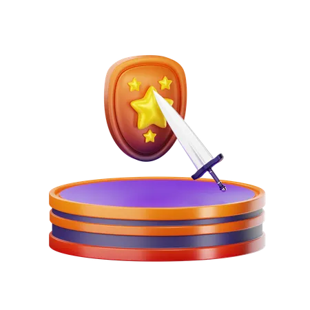 Arena  3D Icon