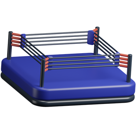 Arène de boxe  3D Icon