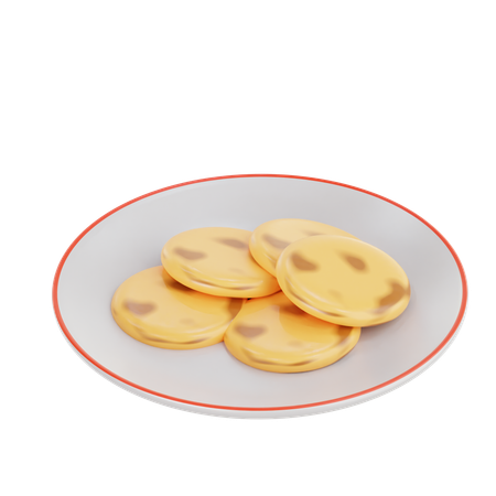 Arepas  3D Icon