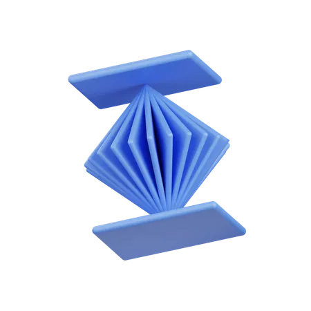 Arêtes de cube sphère segmentée  3D Icon