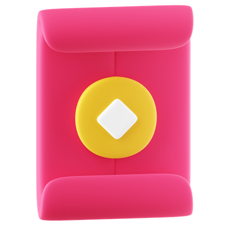 Enveloppe chinoise  3D Icon