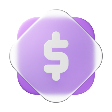 Argent  3D Icon