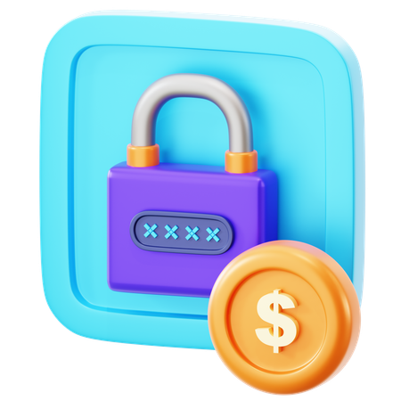 Cadenas d'argent  3D Icon