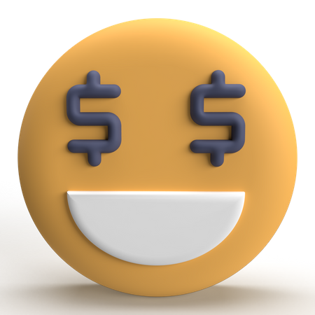 Argent emoji  3D Icon