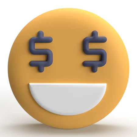 Argent emoji  3D Icon