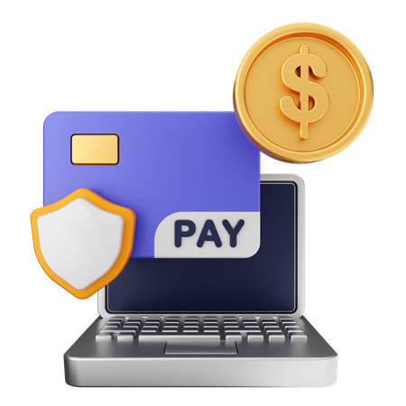 Paiement en argent  3D Icon