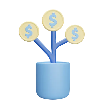 Usine d'argent  3D Icon