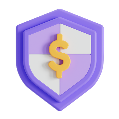 Sécurité financière  3D Icon