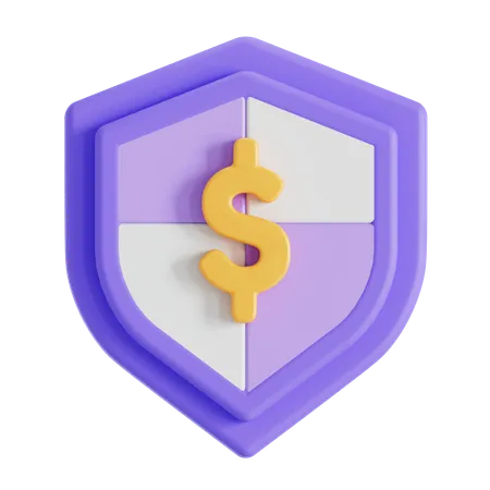 Sécurité financière  3D Icon