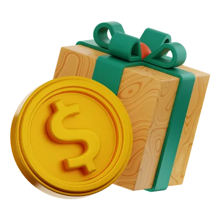 Argent surprise  3D Icon