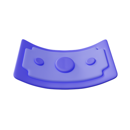 Argent volant  3D Icon