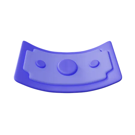 Argent volant  3D Icon