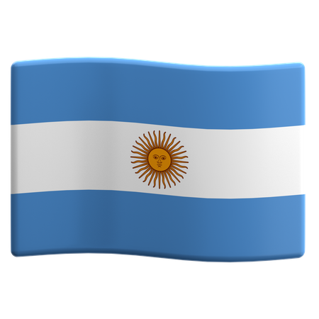 Argentina  3D Icon