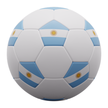 Argentina Ball  3D Icon