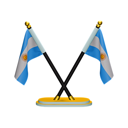 Argentina Flag  3D Icon