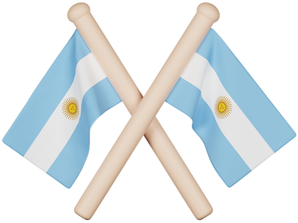 Argentina Flag  3D Icon