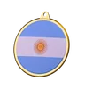 Argentina Flag Medal Badge