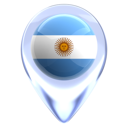 Argentine  3D Icon