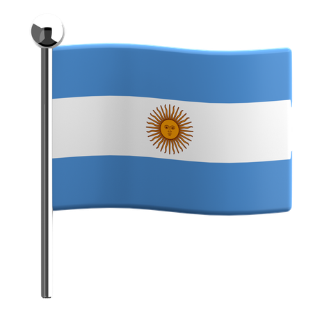 Argentine  3D Icon