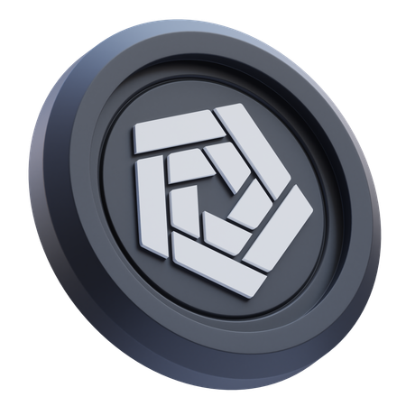 Criptomoeda Arkham  3D Icon