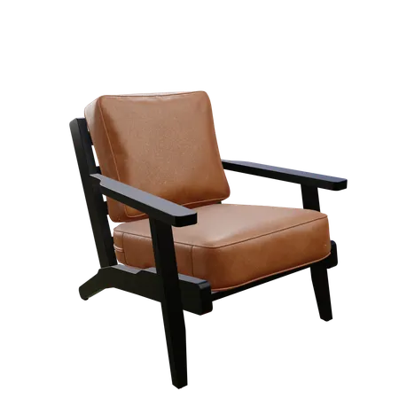 Arm chair  3D Icon