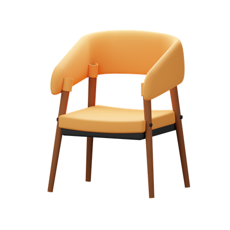 Arm chair  3D Icon