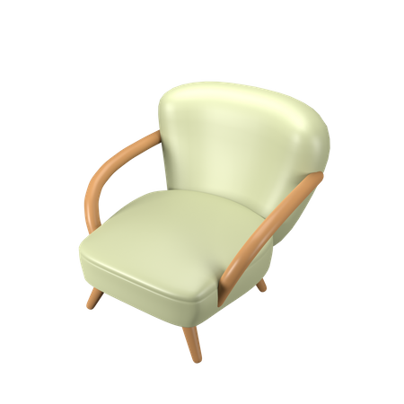 Arm Chair  3D Icon