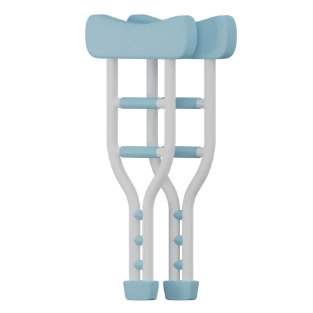 Arm Crutch  3D Icon