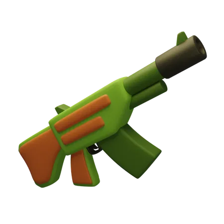 Pistola  3D Icon