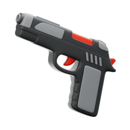 Pistola  3D Icon