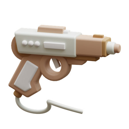 Pistola  3D Icon