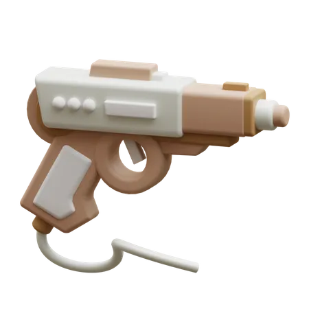 Pistola  3D Icon