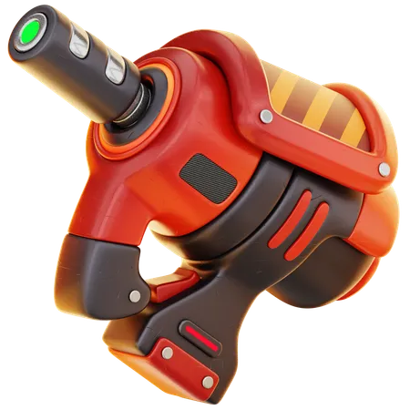 Pistola  3D Icon