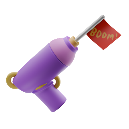 Pistola  3D Icon