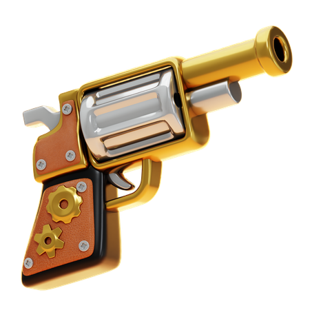 Pistola  3D Icon