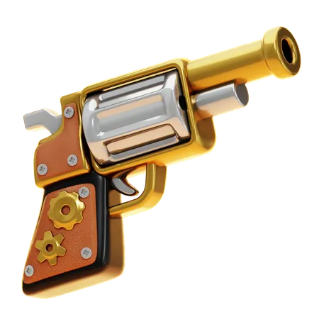 Pistola  3D Icon