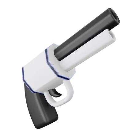 Pistola  3D Illustration