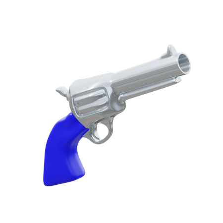 Pistola  3D Icon