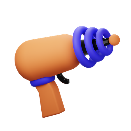 Arma a laser  3D Icon