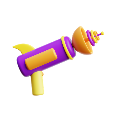 Arma a laser  3D Icon