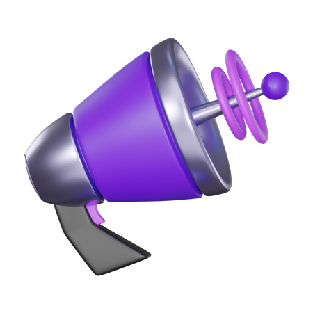 Arma a laser  3D Icon