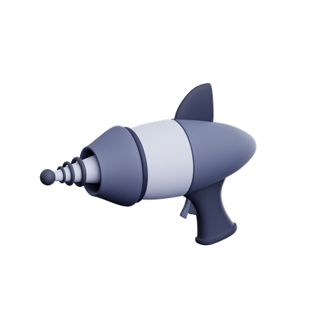 Arma alienígena  3D Icon