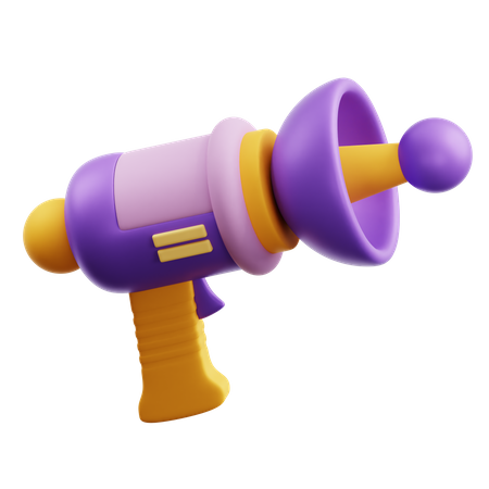 Arma alienígena  3D Icon