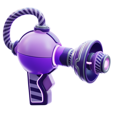 Arma alienígena  3D Icon