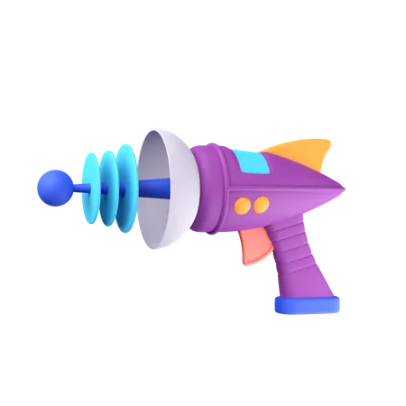 Arma alienígena  3D Icon
