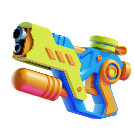 Arma De Agua  3D Icon
